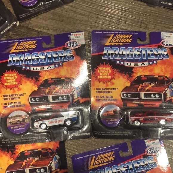 Johnny Lightning Dragsters NHRA 1995 Full Set of 11 - Picture 6 of 9
